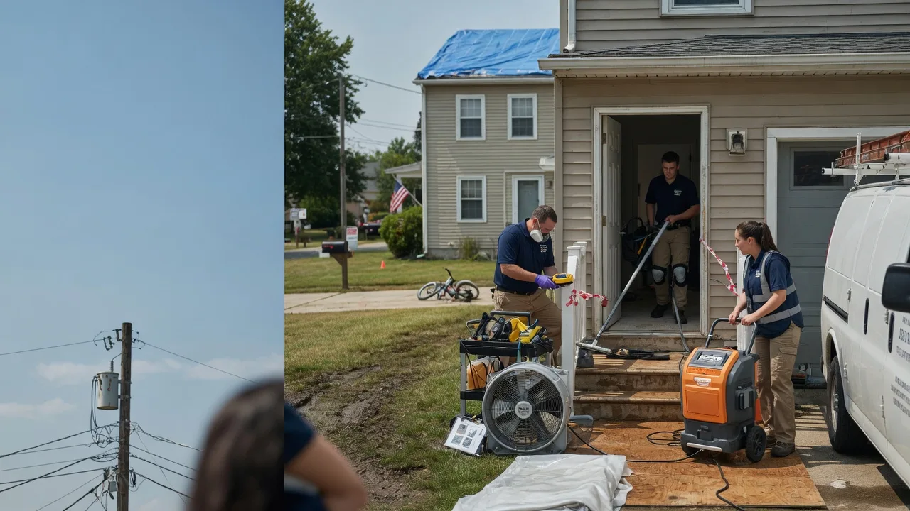 Water Damage Repair in Hayesville, OH near me